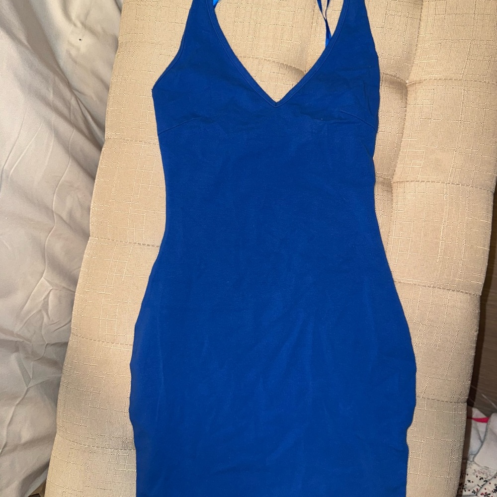 Princess Polly Vibrant Blue Mini Dress